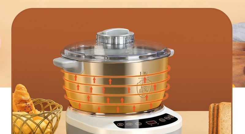 Home automatic dough mixer, multifunctional with fermentation