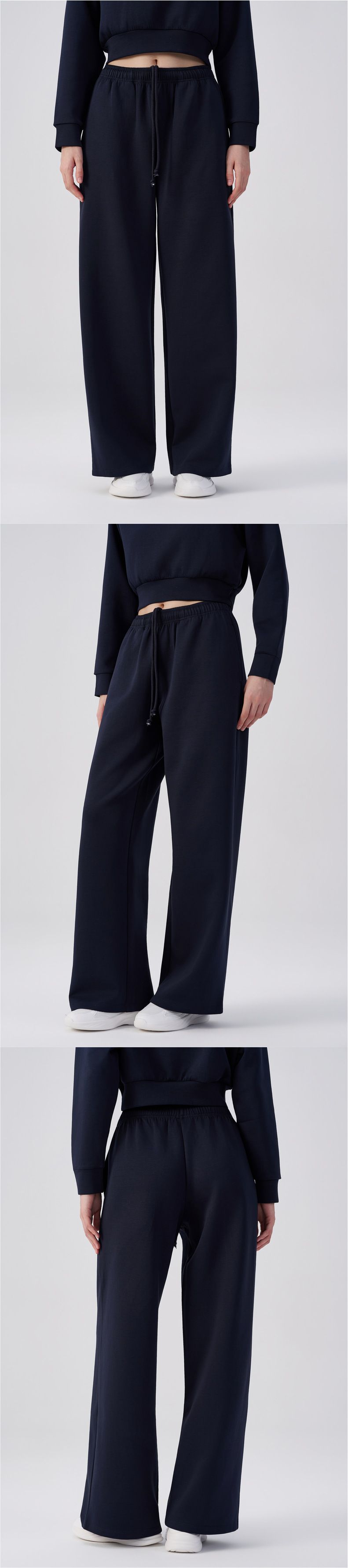 Women's Yoga Pants Wide-Leg High-Waisted Autumn Winter