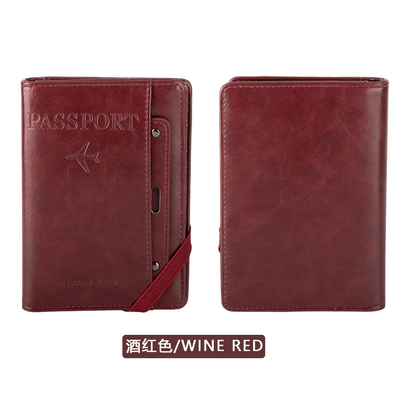 Multifunctional passport holder, travel document organizer