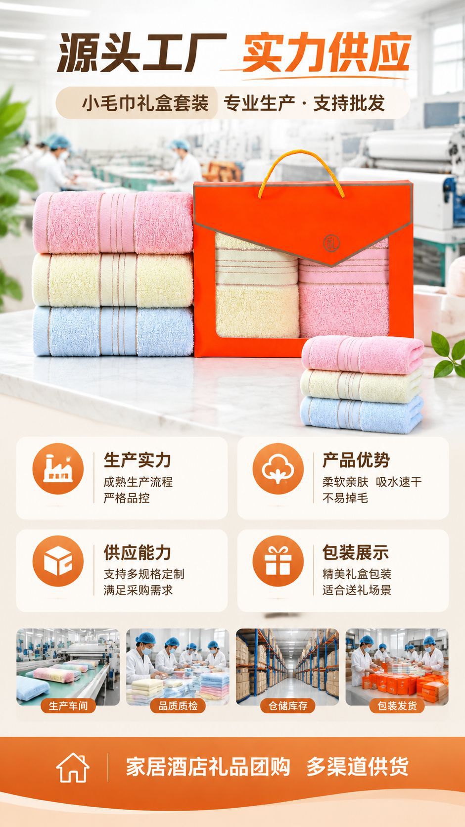 Cotton towel gift box set, 100% cotton, weddings and special occasions