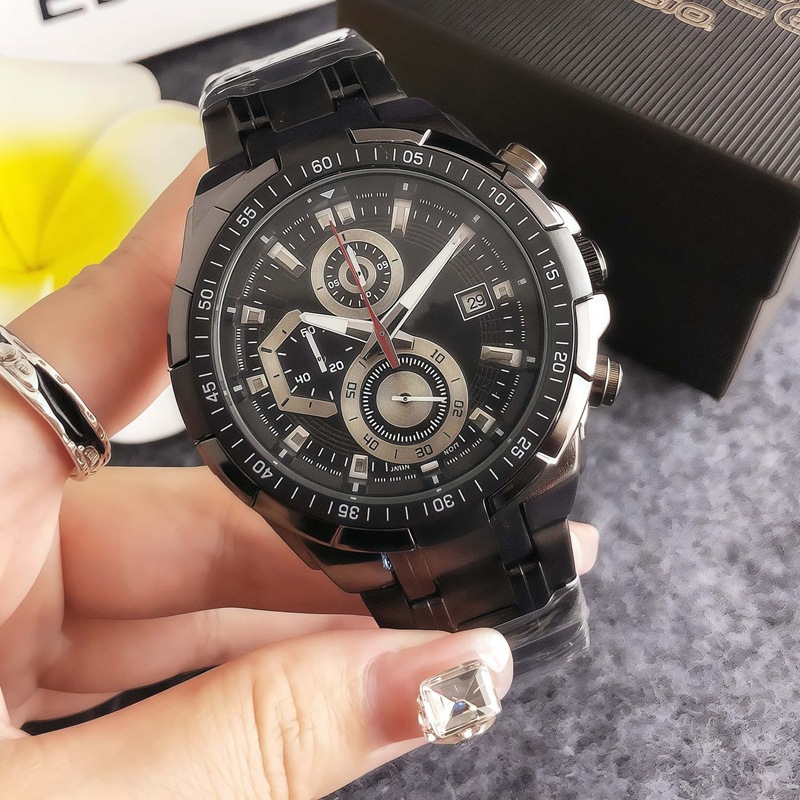 Business Men's Wristwatch Gold Waterproof Luxury Quartz