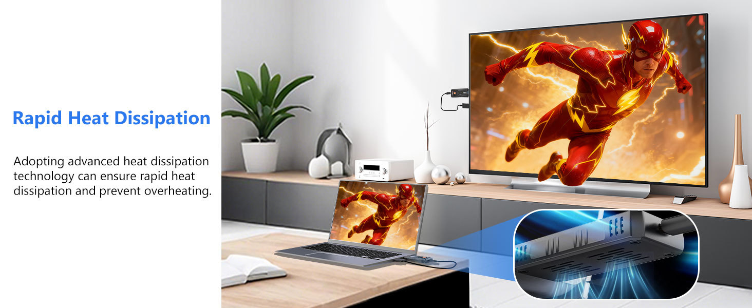 HDMI Wireless Extender mit 1080P HD Video und Bildschirmspiegelung