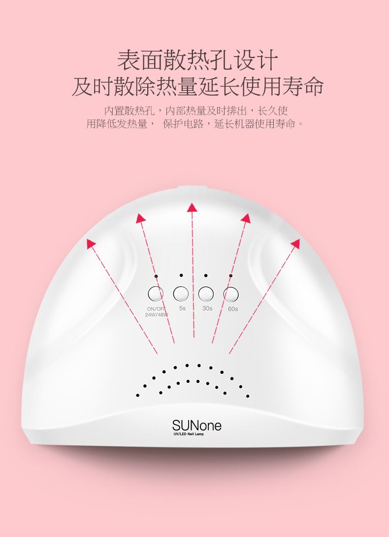 LED Nail Dryer Lamp, Quick-Drying Nail Polish