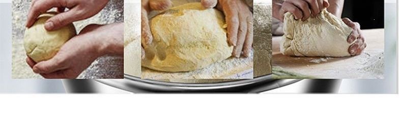 Commercial automatic dough mixer, large capacity, dual-speed