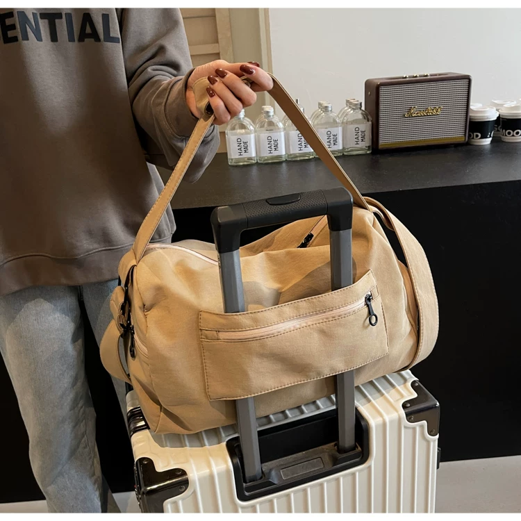Yüzme fitness çantası büyük kapasiteli, kuru-islak ayrı, unisex