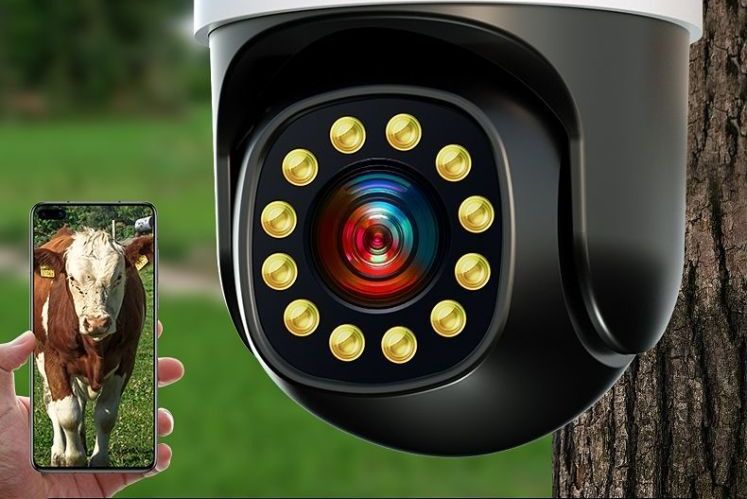 4G camera 360° rotation outdoor surveillance