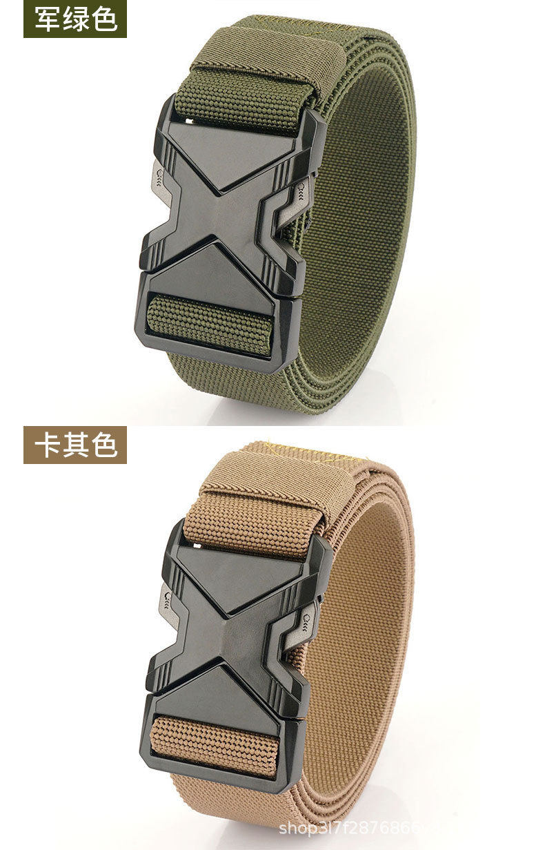 Automatic buckle belt, woven PP, tactical design