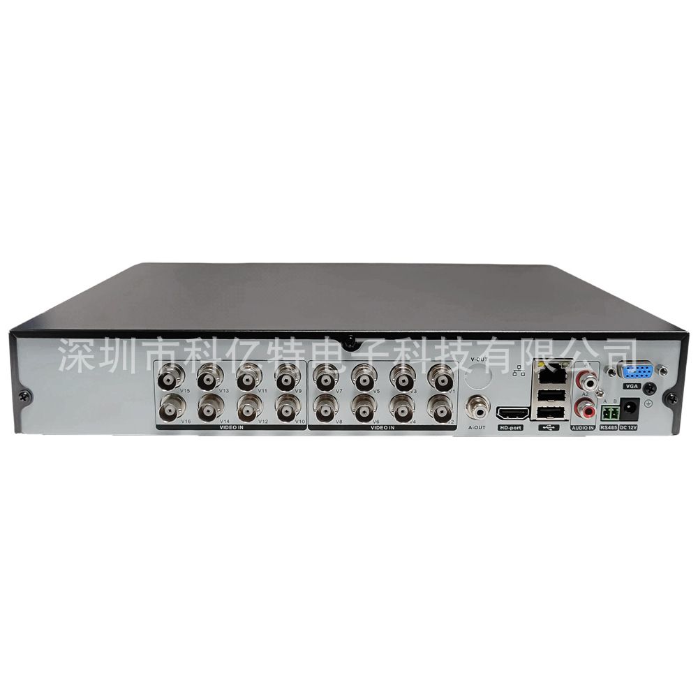 16 kanallı DVR kaydedici 4K AHD TVI CVI IP 8MP