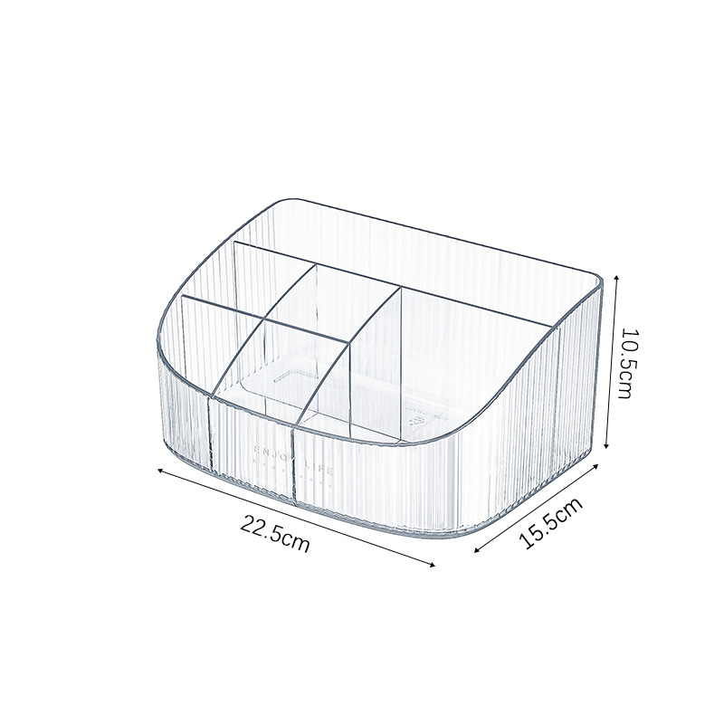 Luxury acrylic cosmetics and skincare storage organizer, large capacity