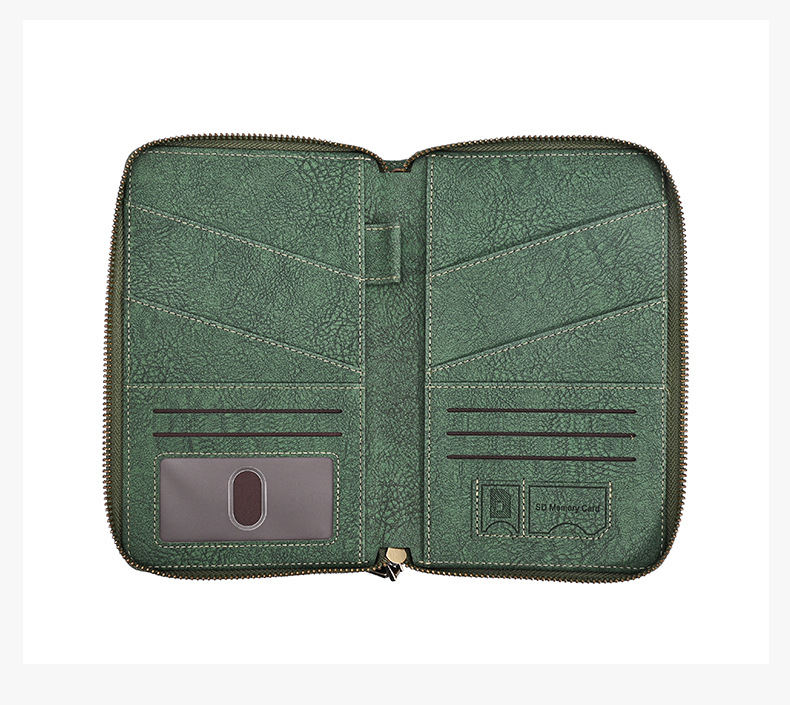 RFID Passport Holder Travel Organizer Crossbody Bag