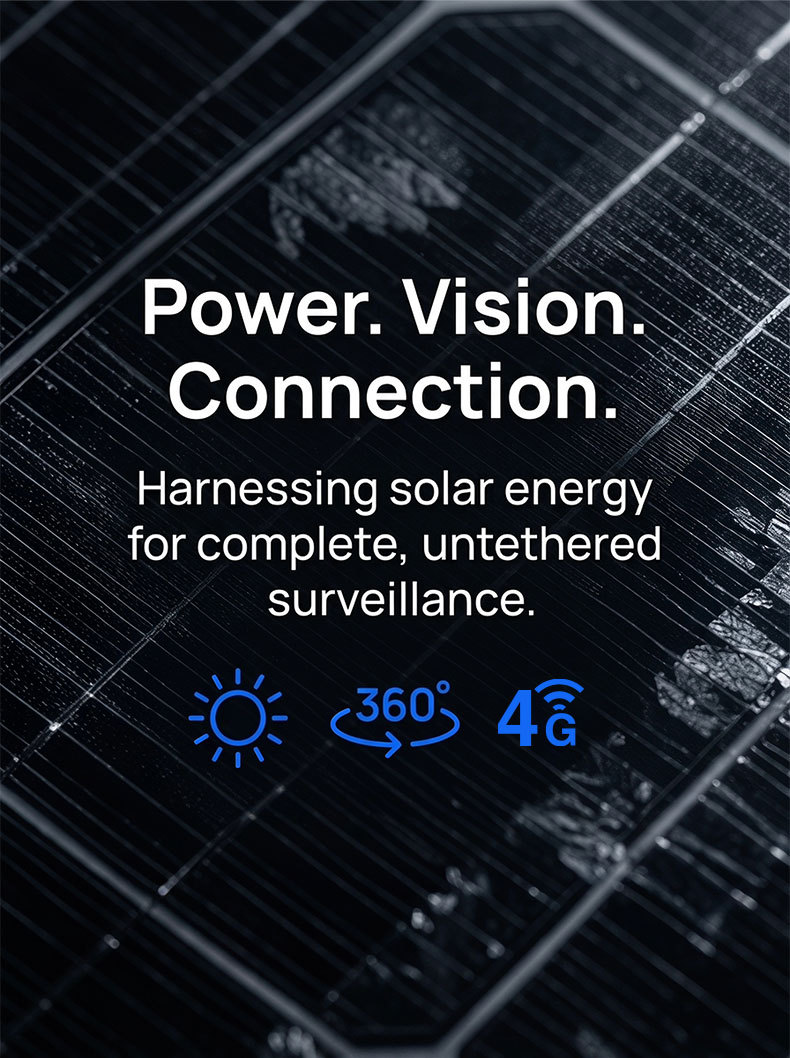 Yoosee 4G solar surveillance camera, large capacity, waterproof