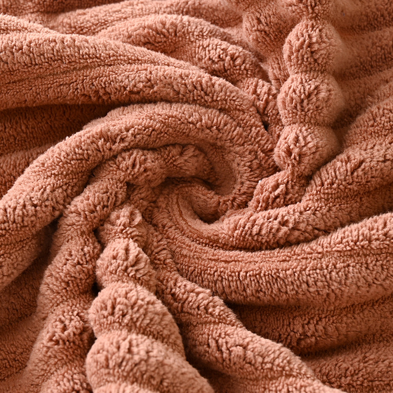 Coral fleece towel set, absorbent and quick-drying