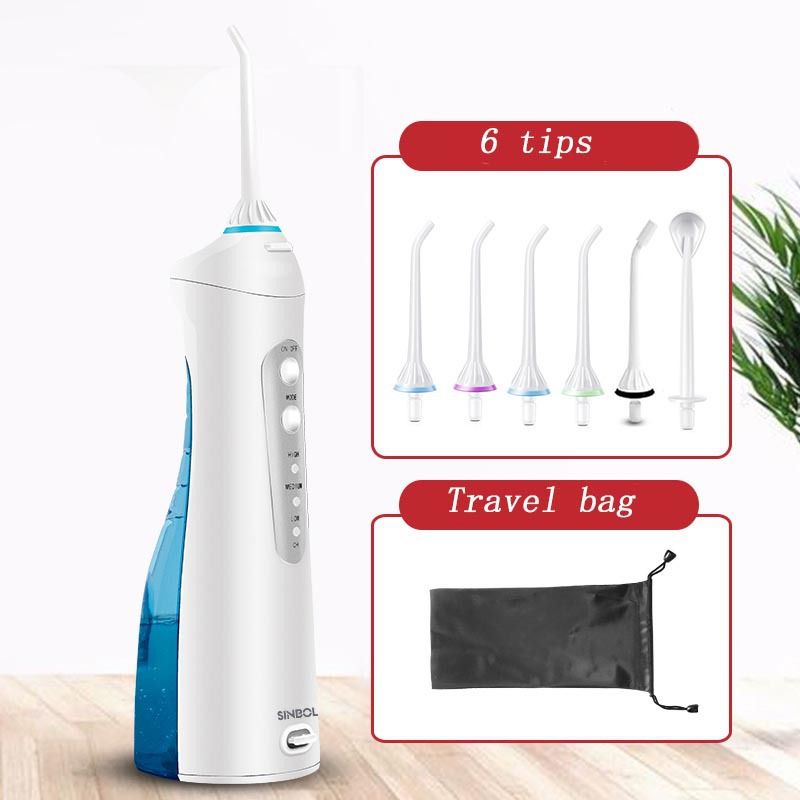 Elektrikli Oral Irrigatör, Yüksek Basınç, Taşınabilı