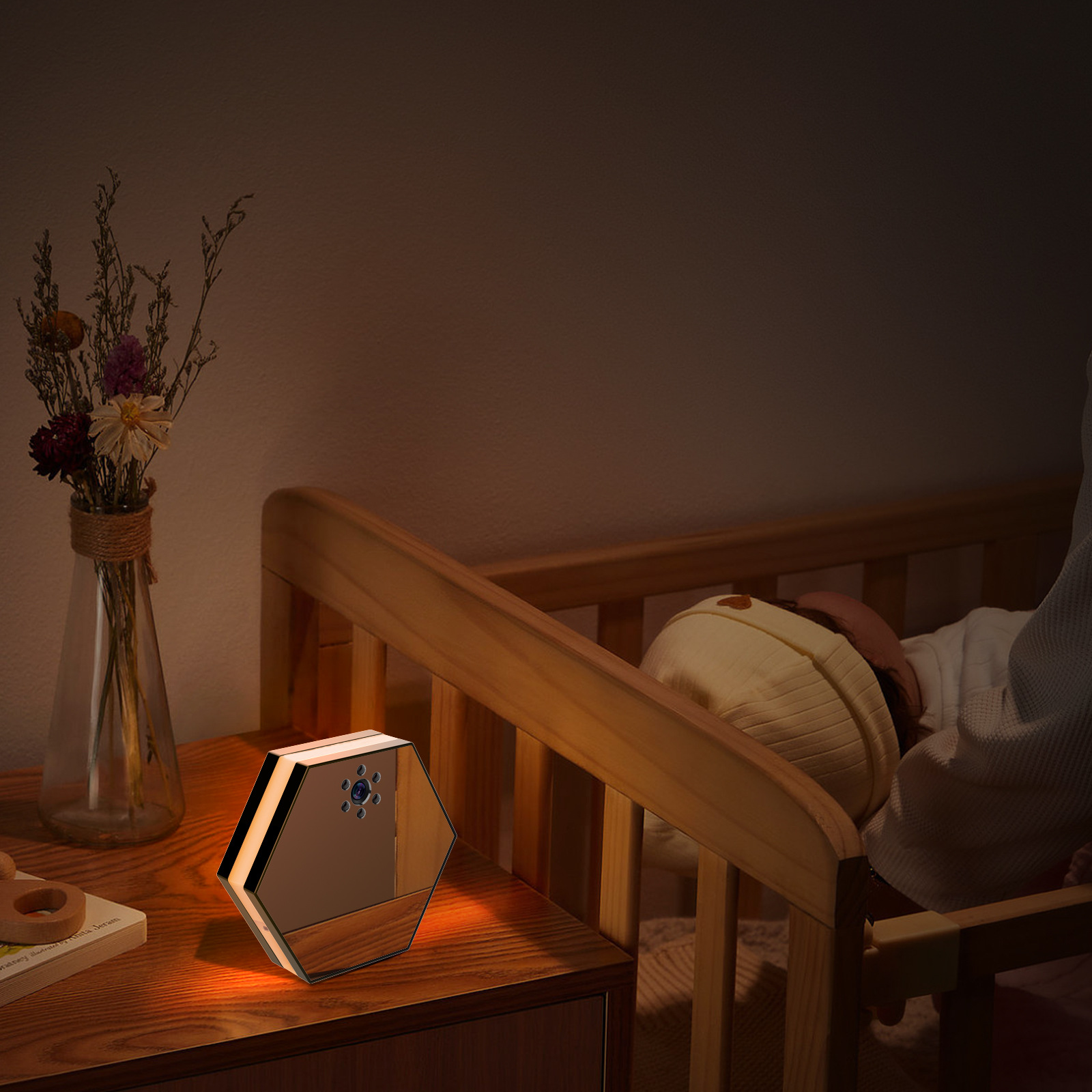 RGB atmosfer ışığı kamera, WiFi, HD, gece görüşü