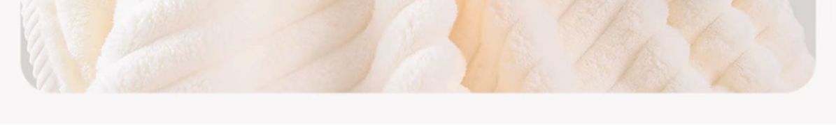 Three-piece coral velvet bath towel set