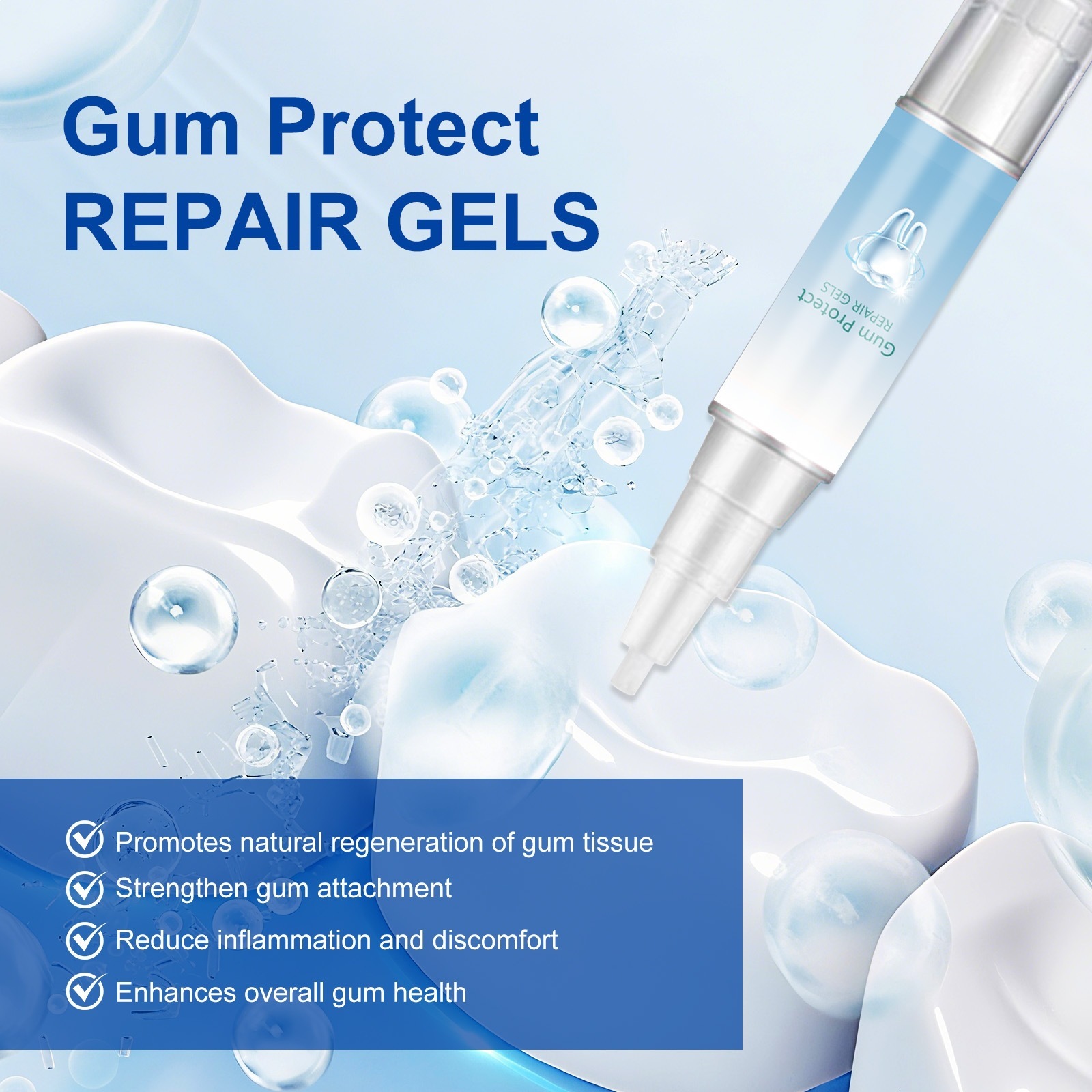 Gum Protect tooth whitening and cleaning pen