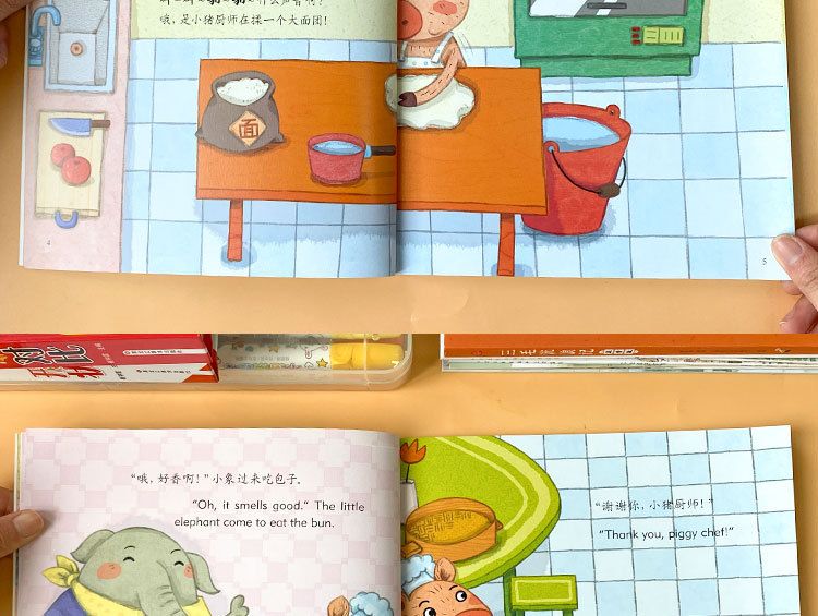 Zweisprachige Bilderbücher für Kinder 3-6 Jahre mit Englischlernen