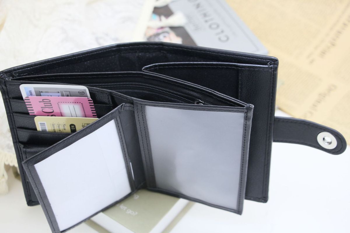 Portable passport holder with buckle, lightweight travel