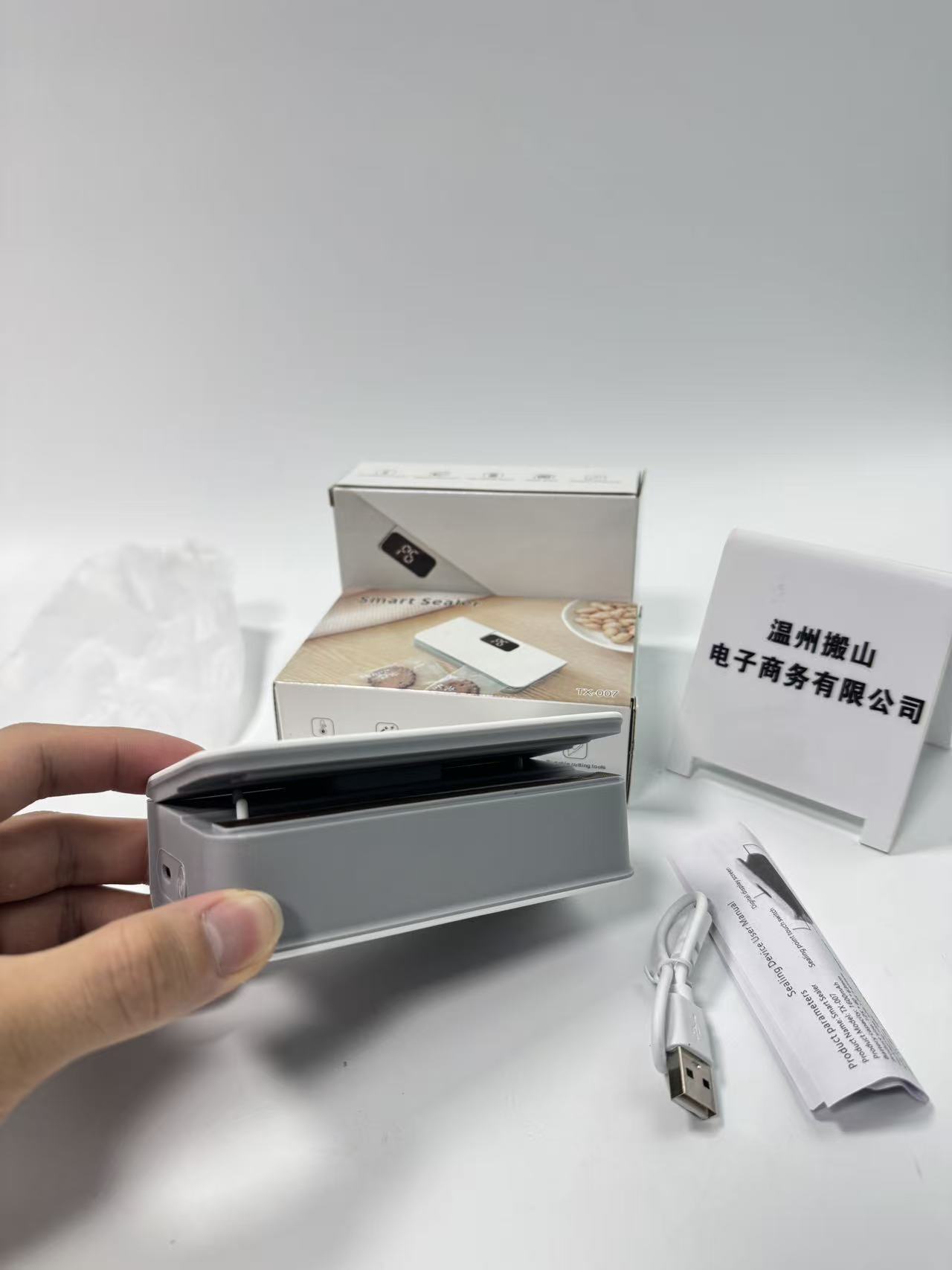 Mini heat sealer, otomatik mühür, çok seviyeli ayar