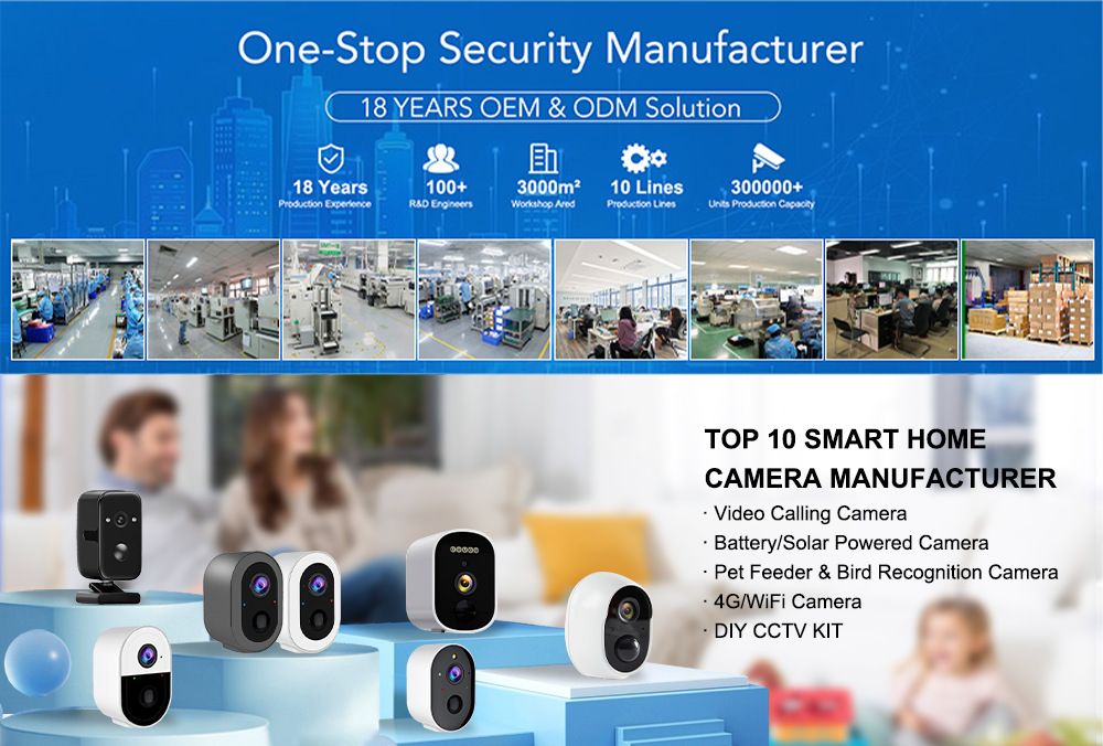 WiFi Battery Security Camera HD Waterproof