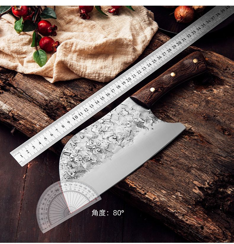 Longquan handgeschmiedetes Kochmesser, Knochenmesser, Heimset