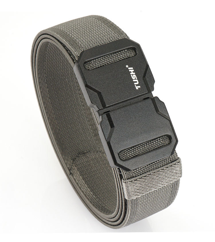 Men's Tactical Belt, Elastic, Sports Casual Style