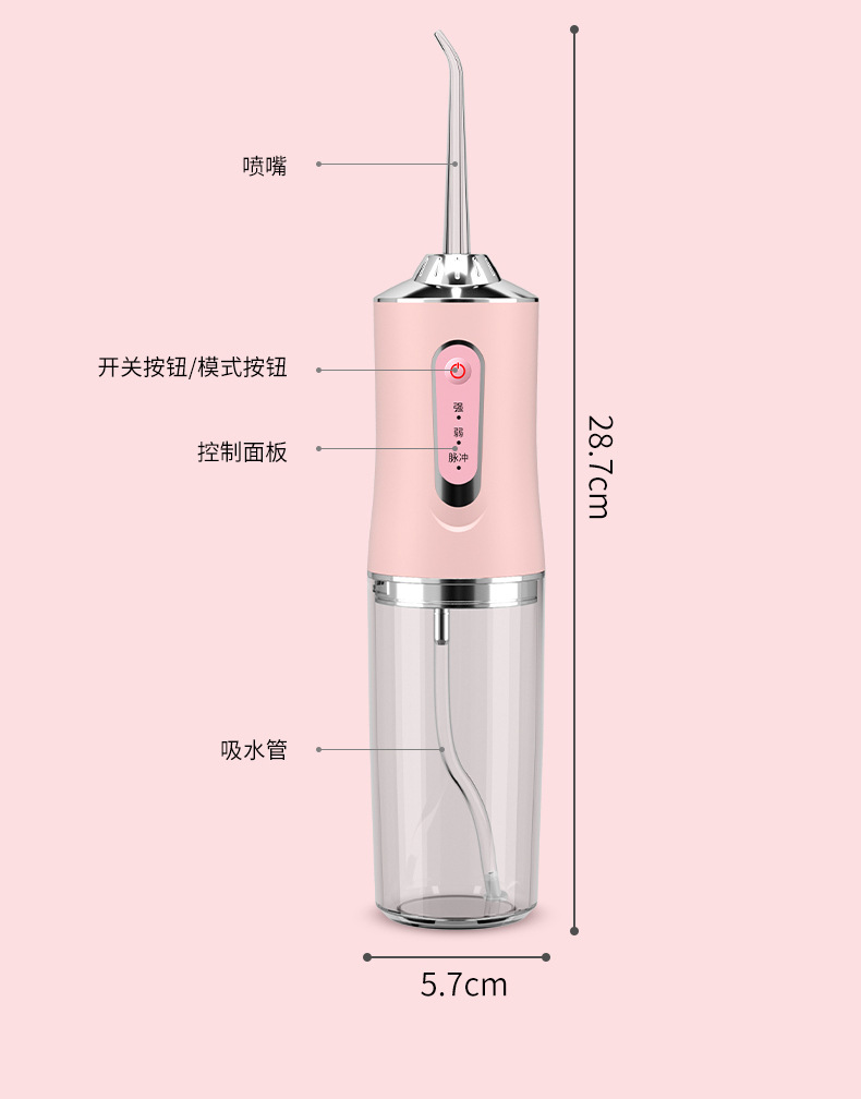 Electric Oral Irrigator, Portable Handheld