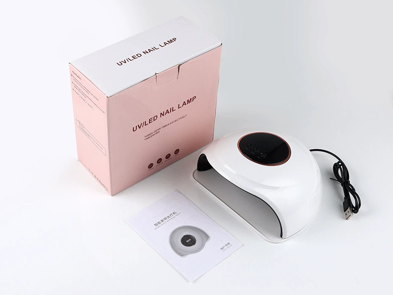 Mini UV/LED Nail Lamp, Pink