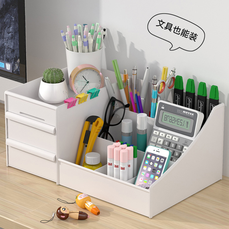 Kosmetik-Aufbewahrungsbox Schminkplatz Badezimmer-Organizer