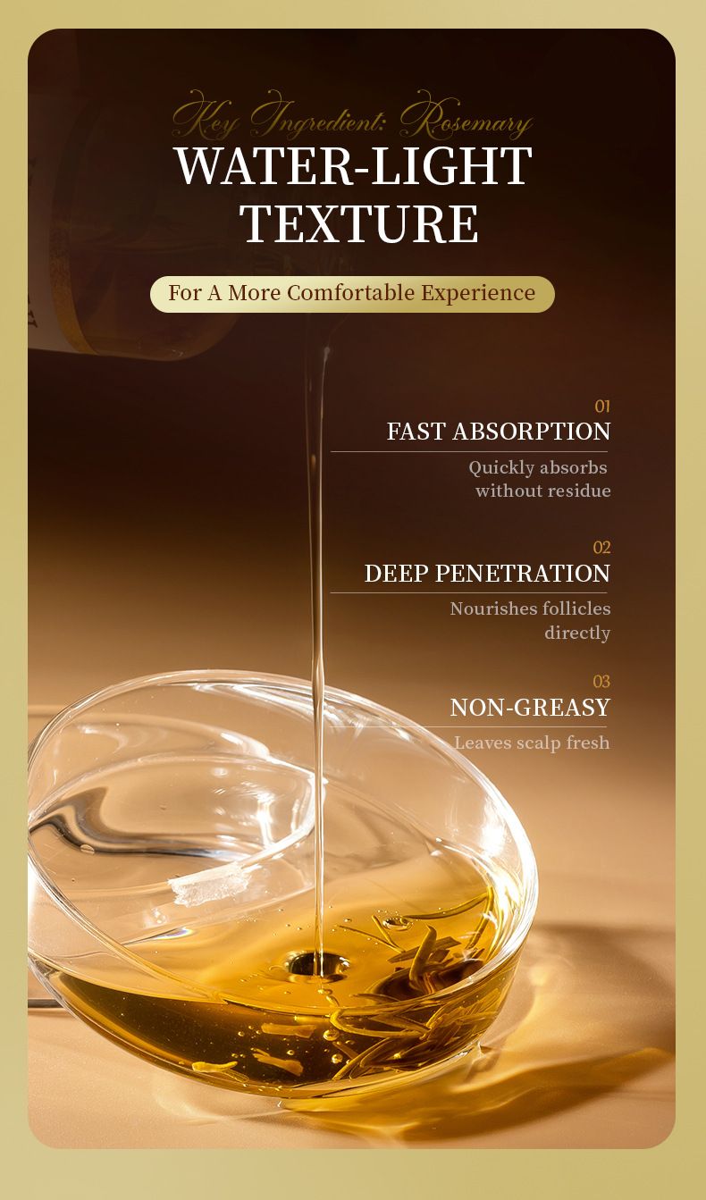 Rosemary Hair Growth Essence Anti-Hair Loss
