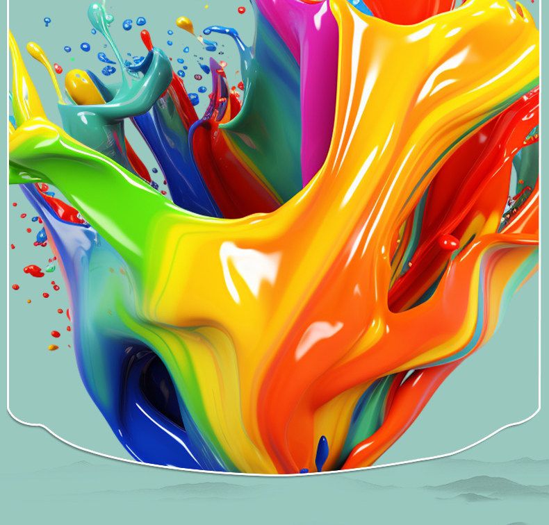 Huahun Çin resmi pigment başlangıç seti, fırça ve kağıt