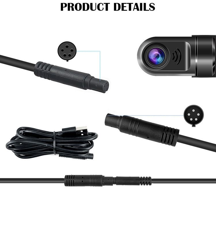 1080P car camera with Android navigation and ADAS alert system