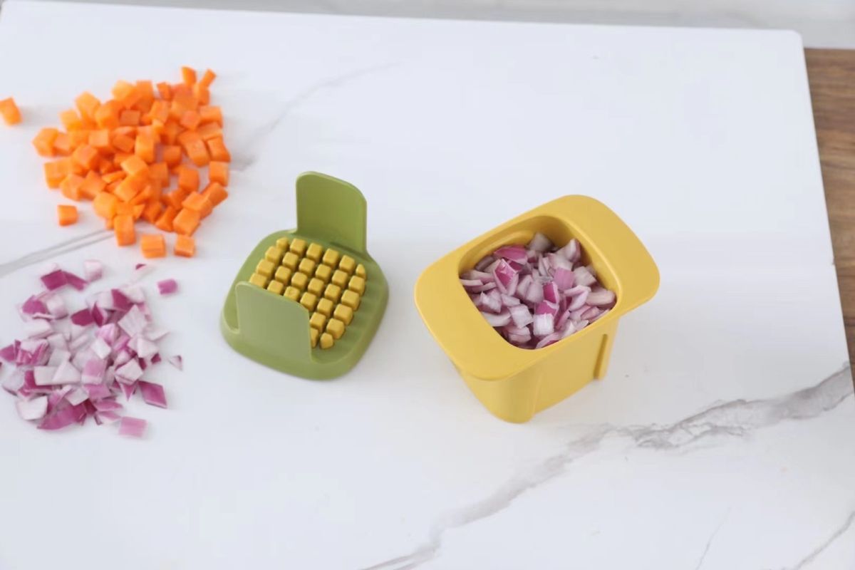 Manuelles Gemüseschneidegerät mit Kartoffel- und Pommes-Klinge