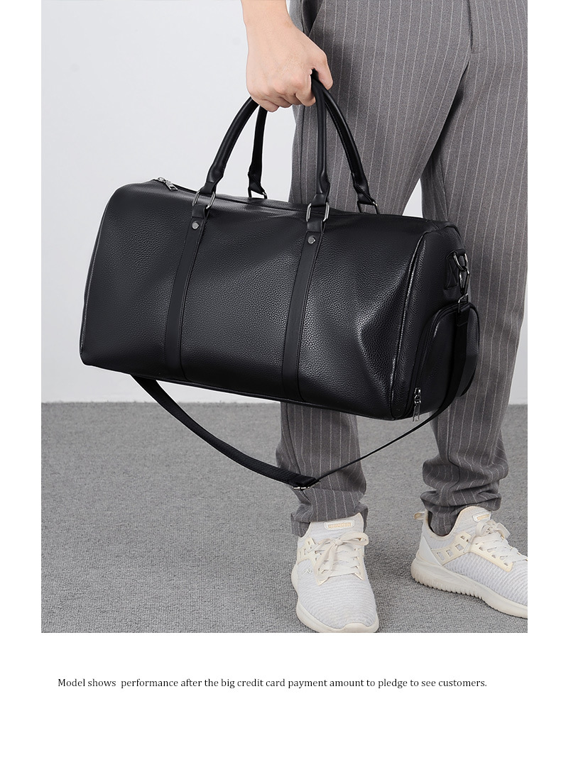 PU-Reisetasche Trocken-Nassfach Schuhfach