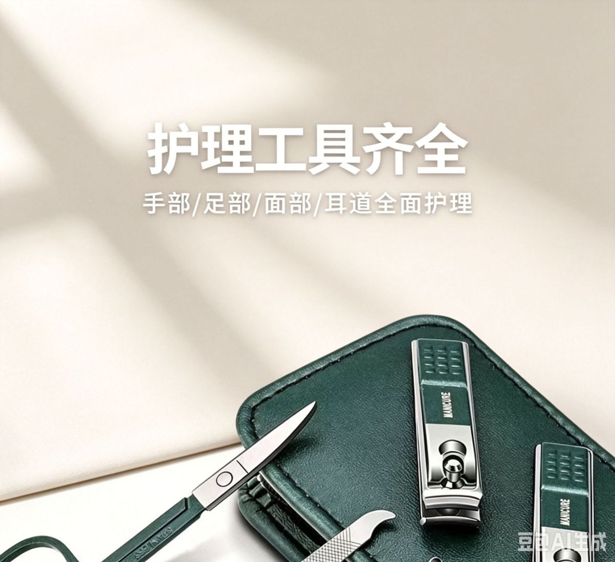 指甲钳套装6件套指甲剪家用挖耳勺指甲刀修剪工具