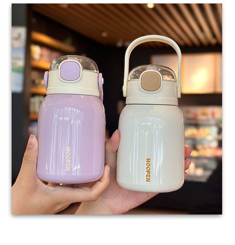 316 paslanmaz çelik termos kupası 500ml taşınabilir