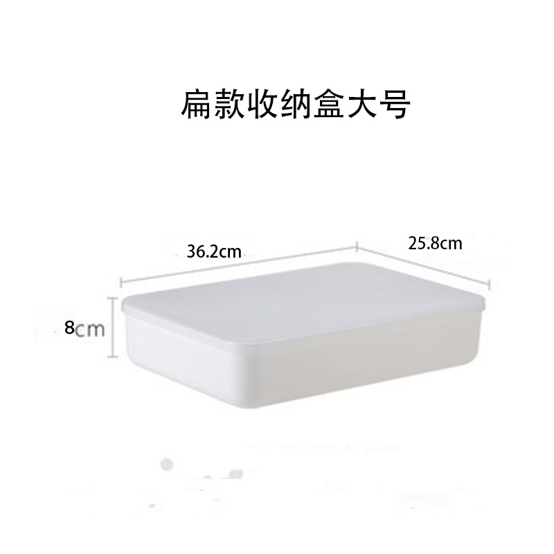 Japanese Desktop Storage Box Food-Grade Refrigerator Container