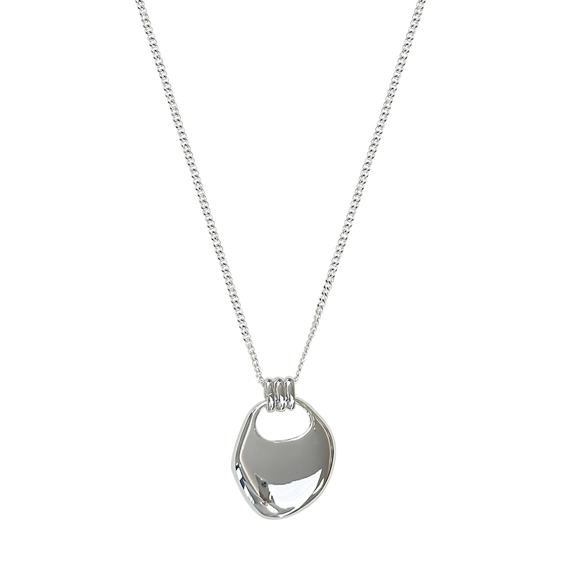 Sattel-Anhänger Luxus-Halskette Silber Schlüsselbein-Kette