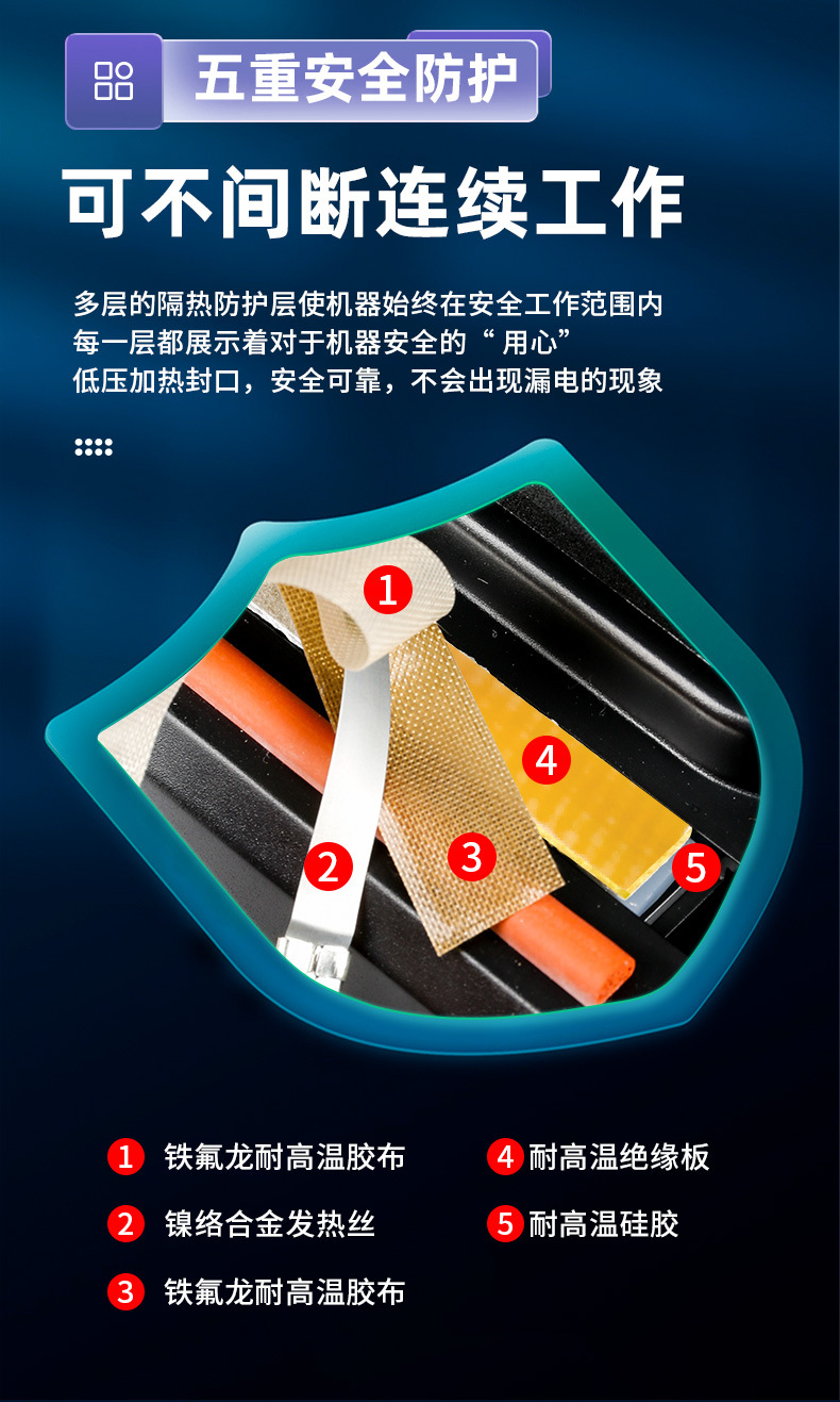 Qingye vacuum sealing machine, wet and dry