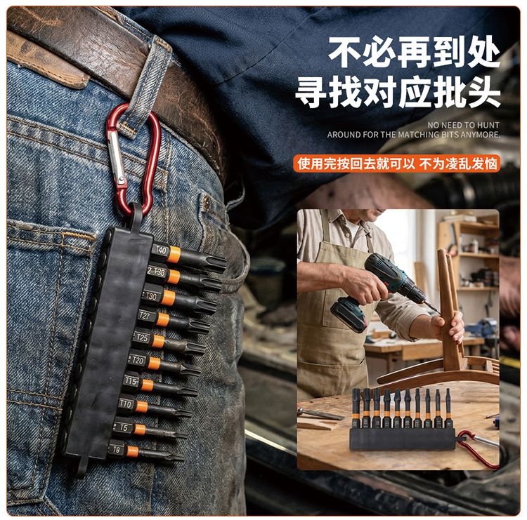 Kezhid manyetik uç seti, Phillips/Torx/Altıgen