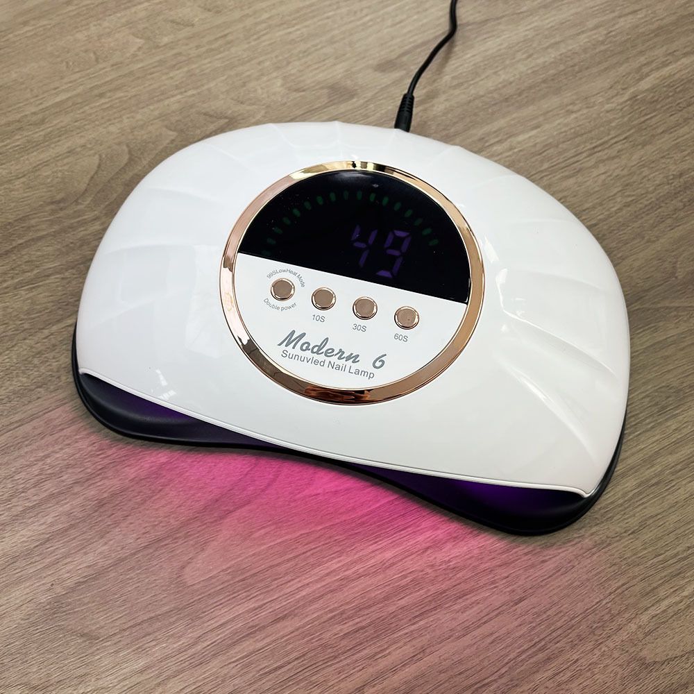 69 LED çift el kırmızı ışıklı tırnak lambası, 120W yüksek güçlü
