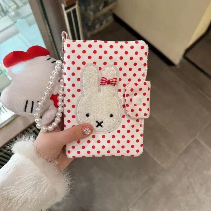 Hasen-Reiseorganizer-Tasche mit Pünktchen-Muster