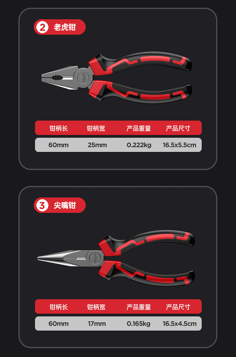 Delixi 12V cordless electric drill tool set