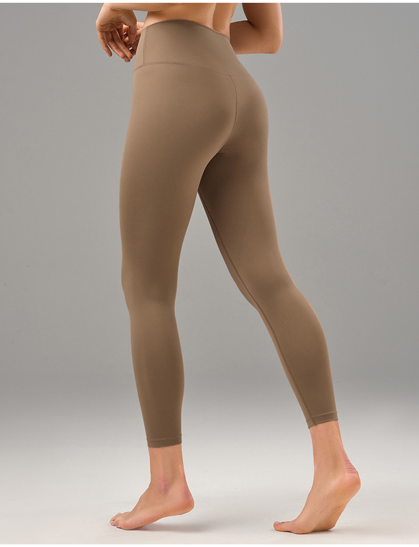 Lulu Yoga-Leggings, leicht schnelltrocknend, hohe Taille Po-Lifting