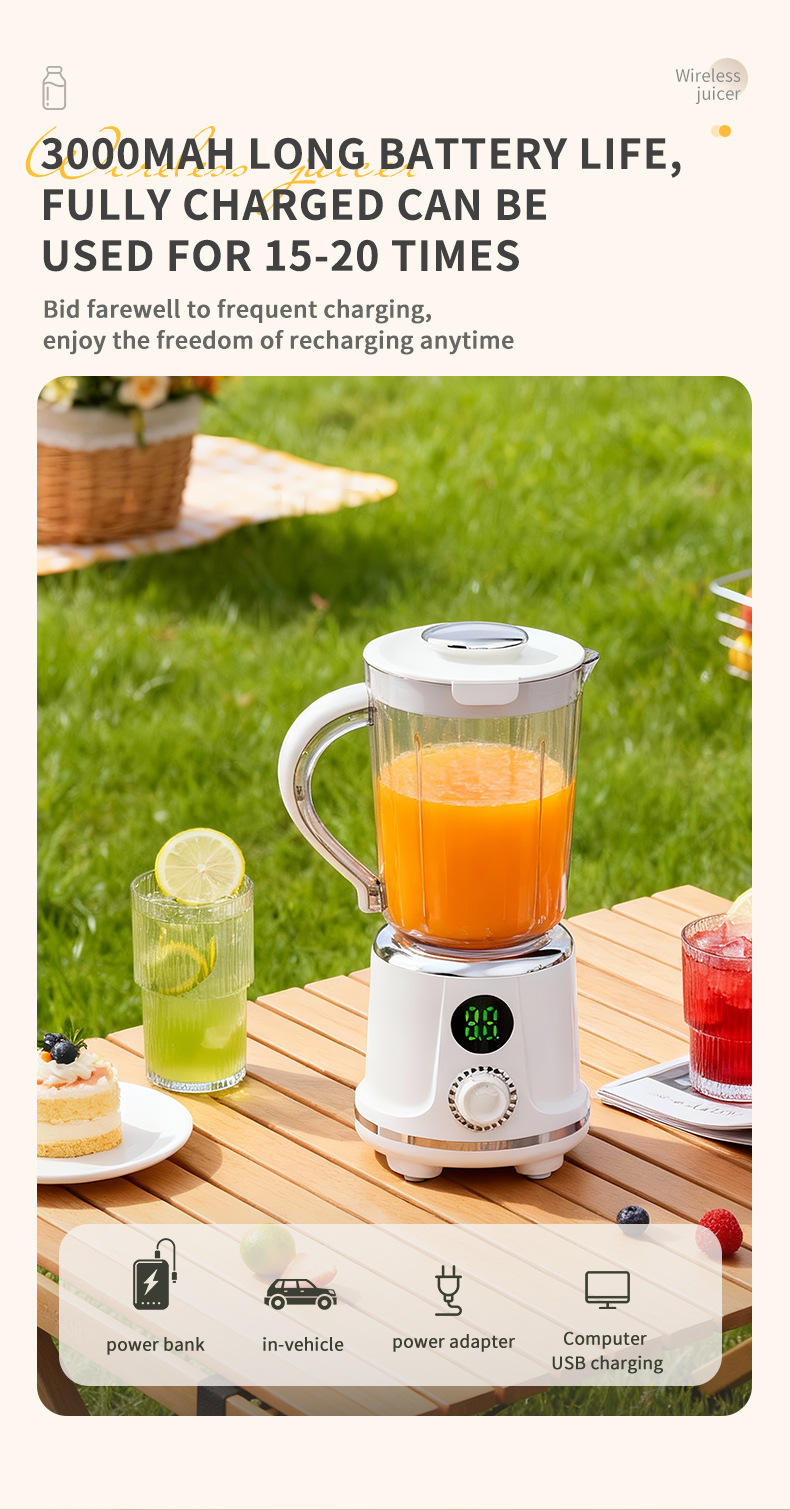 Home juicer large capacity multifunctional single serving