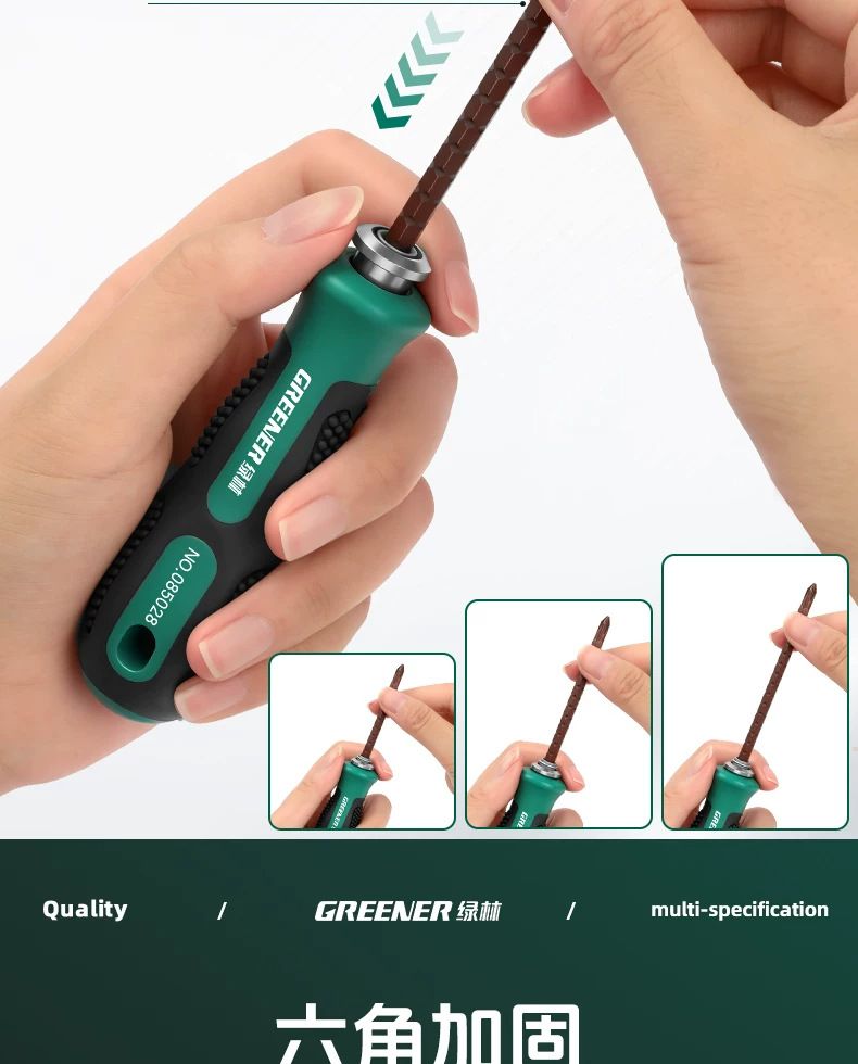 Multifunctional screwdriver set with U-shaped Y-type and special bits