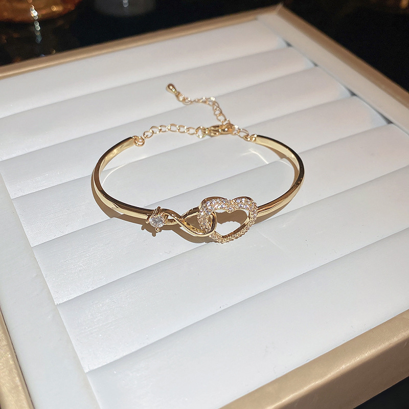 Zirkonia-Armband, leichtes Luxusdesign