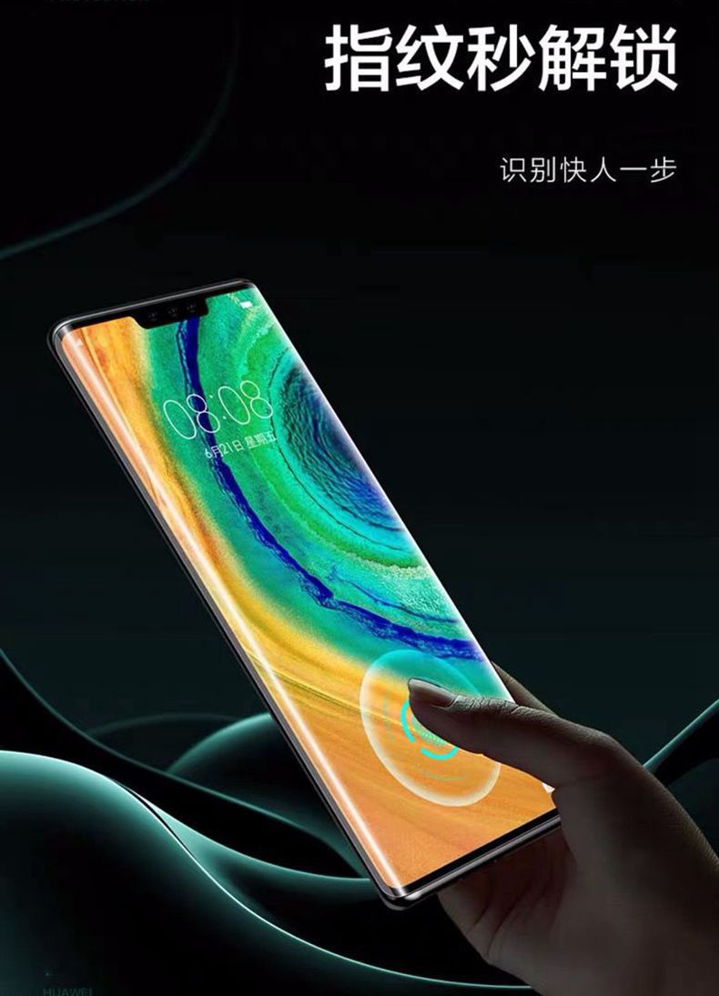 Huawei Mate 60 Pro, 50 Pro, 40 UV temperli film