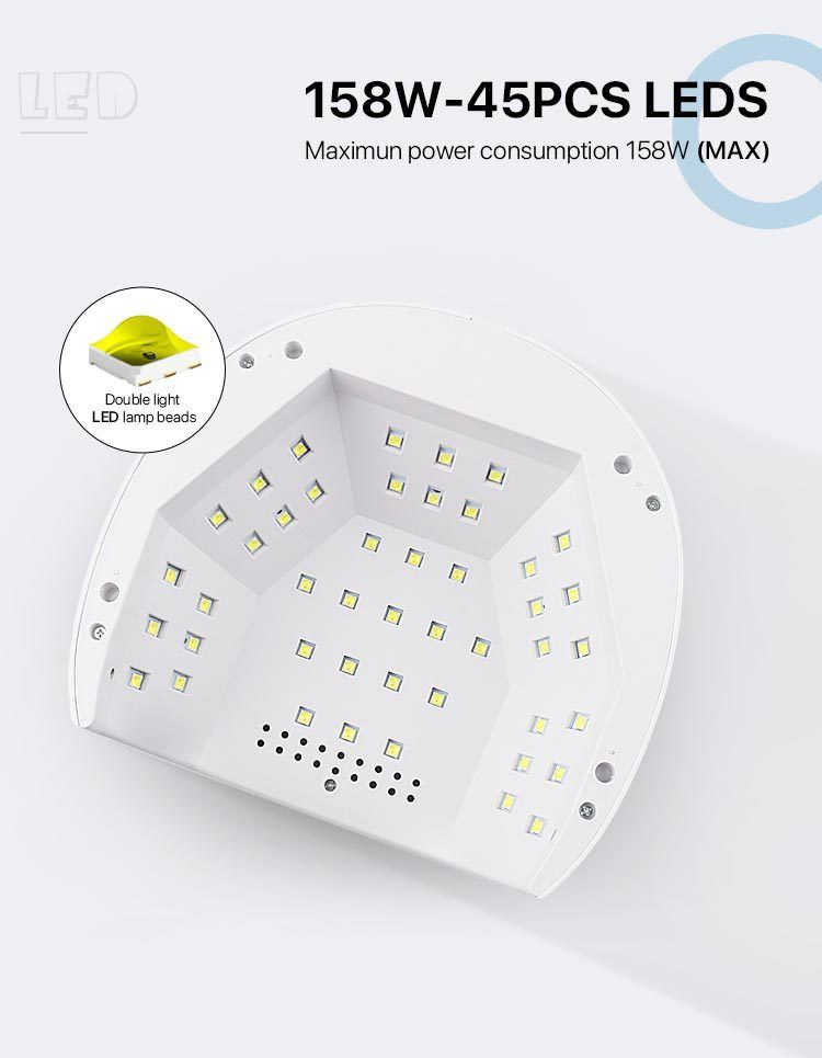Tırnak UV lambası, adhesive jel oje kürleme