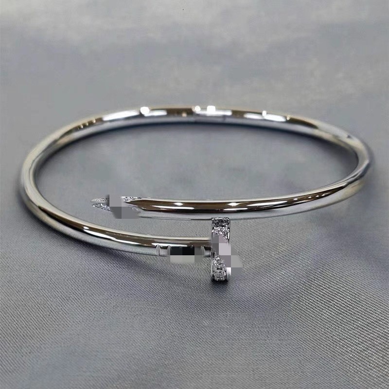 Armband, kupferplattiert, Zirkonia mit Sternenmotiv